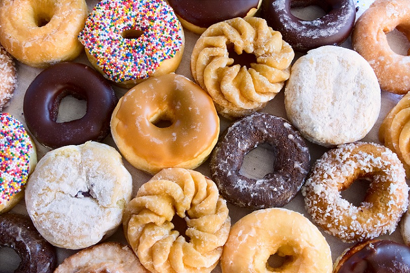 Variety of Donuts